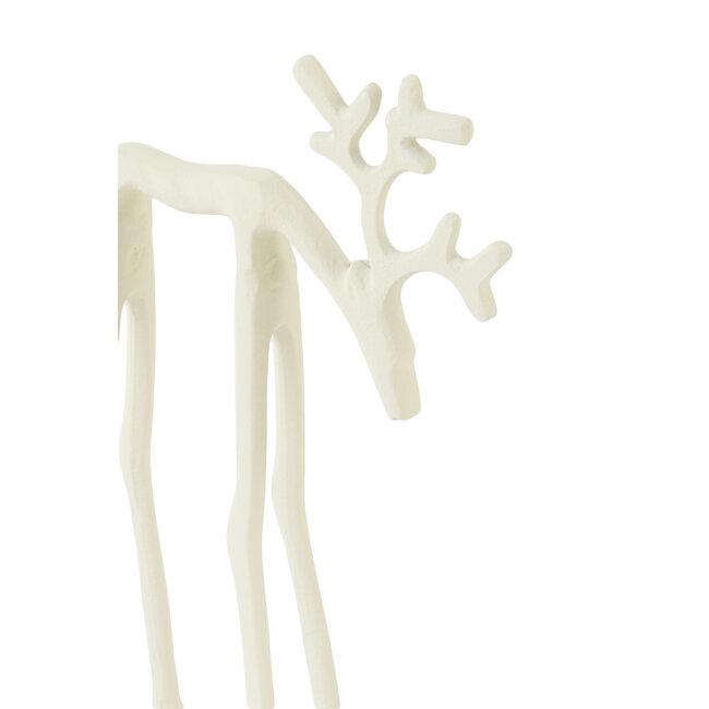 Light en Living Ornament 15x6x25 cm DEER mat crème