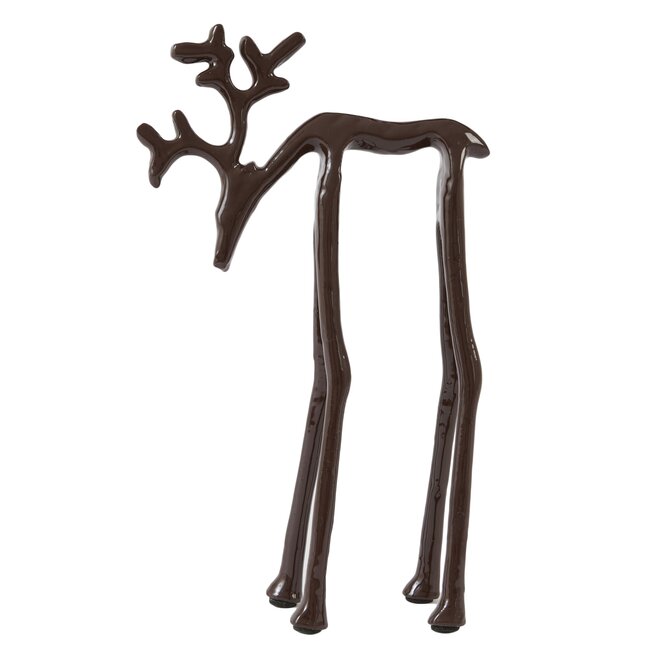 Light en Living Ornament 15x6x25 cm DEER glans aubergine