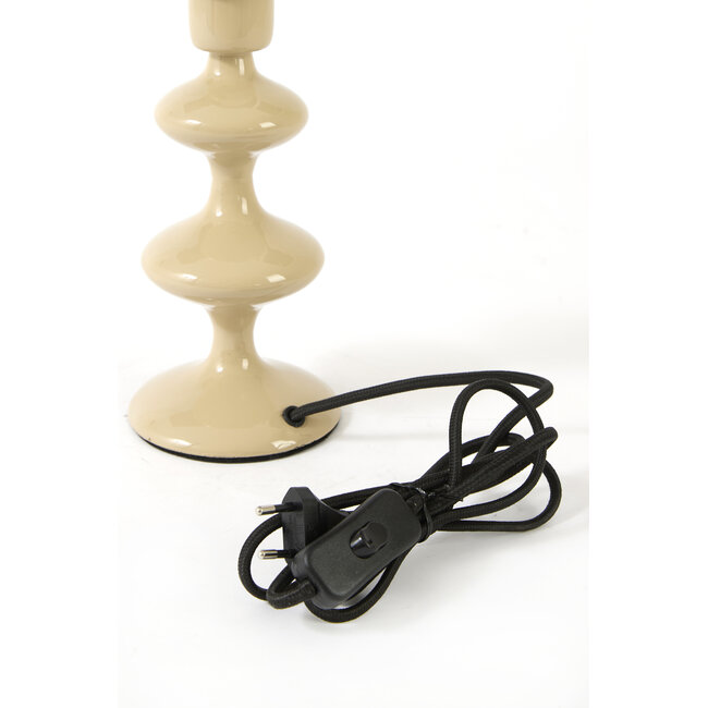 Light en Living Lampvoet Ø12x42 cm VIREEN glans zand