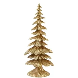 Light en Living Ornament 20,5x14x51 cm TREE goud