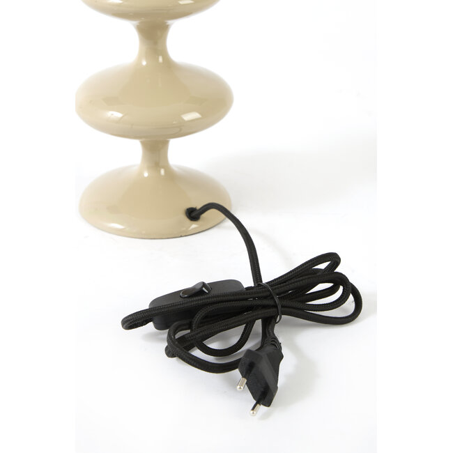 Light en Living Lampvoet Ø11x25 cm VIREEN glans zand
