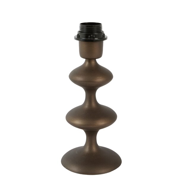 Light en Living Lampvoet Ø11x25 cm VIREEN mat bruin-brons