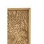 Light en Living Wandornament 80x4x80 cm XELHU zand+naturel