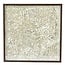 Light en Living Wandornament 80x4x80 cm XELHU crème+donker bruin