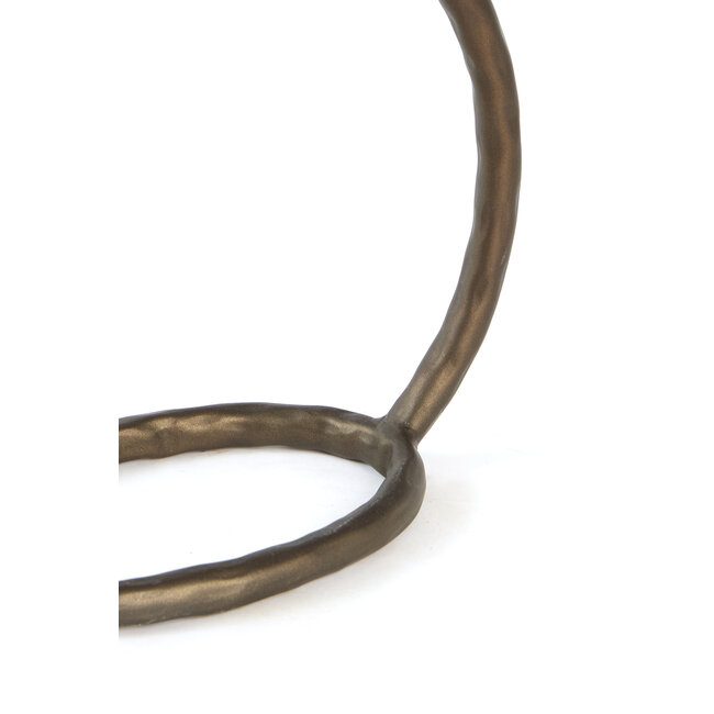 Light en Living Lampvoet 29,5x13x29 cm ELIORO mat bruin-brons