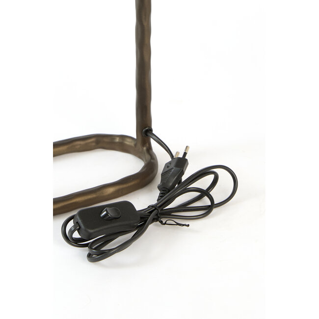 Light en Living Lampvoet 20,5x12,5x39 cm ELIORA mat bruin-brons