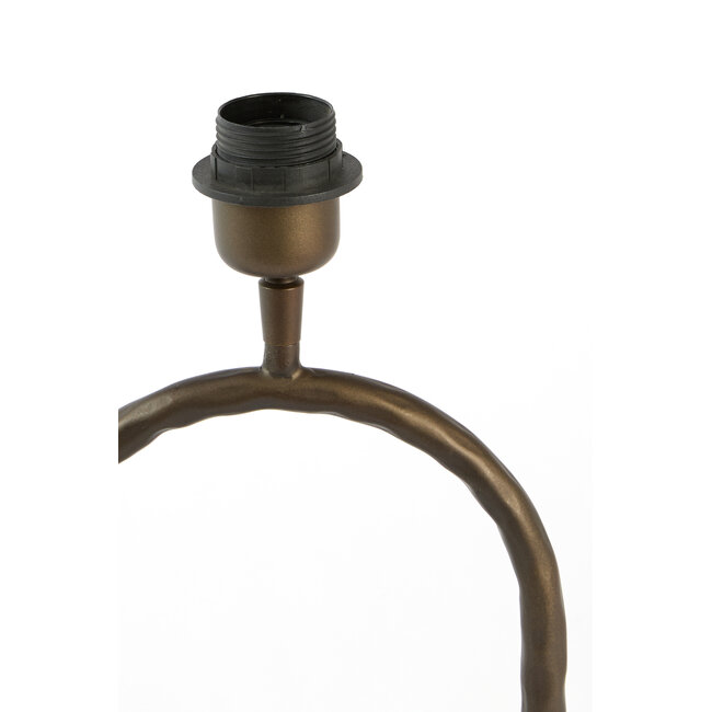 Light en Living Lampvoet 20,5x12,5x39 cm ELIORA mat bruin-brons