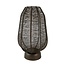 Light en Living Windlicht Ø23x38,5 cm SAMRET mat bruin-brons