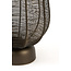 Light en Living Windlicht Ø23x38,5 cm SAMRET mat bruin-brons