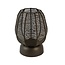 Light en Living Windlicht Ø18,5x24 cm SAMRET mat bruins-brons