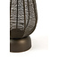 Light en Living Windlicht Ø18,5x24 cm SAMRET mat bruins-brons