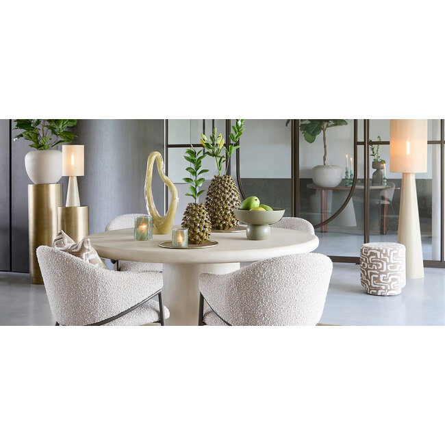 Light en Living Vloerlamp Ø38x180 cm MICKY linnen olijf groen