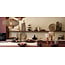Light en Living Windlicht Ø18x36 cm MALDA mango hout bruin + glas