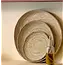 Light en Living Schaal/wandorn Set van 3 Ø25x3,5+Ø35x6+Ø45x7 cm BURICA zeegras nat