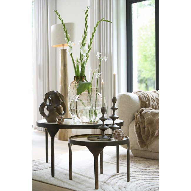 Light en Living Kandelaar Ø10x27 cm VIREEN bruin-brons