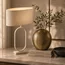 Light en Living Lampvoet 21x10x45 cm JAMIRI creme