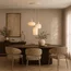 Light en Living Hanglamp 3L Ø38x34 cm TUFIA linnen cream