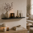 Light en Living Wandplank 70x17x2 cm GINOSA hout  mat zwart