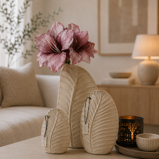 Countryfield Kunstbloem Amaryllis roze