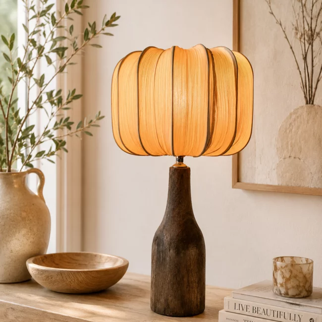 Light en Living Lampenkap Ø30x20 cm FAROL Crème