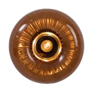 Light en Living Wandlamp Ø30 cm MASHA glas bruin+bruin-brons