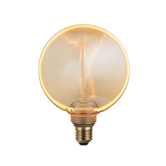 Light en Living Deco LED globe 13x8x17 cm LIGHT 4W amber E27 dimbaar