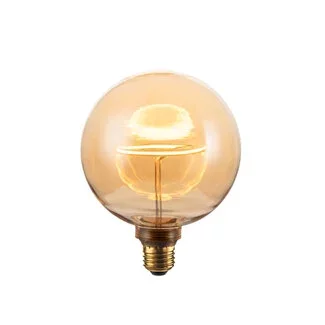 Light en Living Deco LED globe Ø12,5x16,5 cm LIGHT 4W amber E27 dimbaar