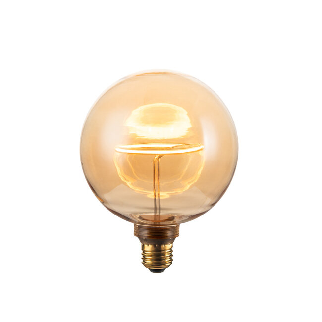 Light en Living Deco LED globe Ø12,5x16,5 cm LIGHT 4W amber E27 dimbaar