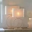 Light en Living Lampenkap ovaal BRESKA parelwit - Diverse maten