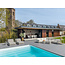 Richmond Interiors  Outdoor daybed Sullivan greige alpine