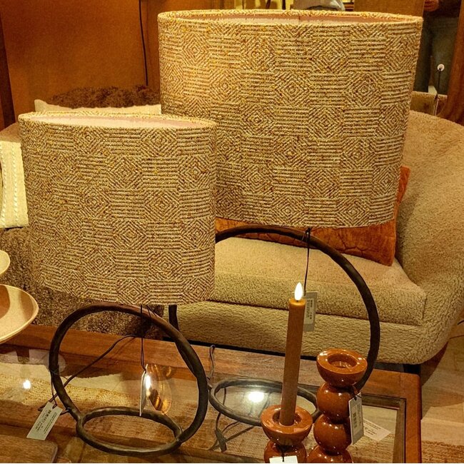 Light en Living Lampvoet 29,5x13x29 cm ELIORO mat bruin-brons