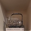 Light en Living Vaas deco 25x14x24 cm SERRES keramiek crème+zwart
