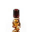 Light en Living Kandelaar Ø12x34 cm ESTIVA glas amber+donker bruin