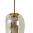 Light en Living Hanglamp Ø30x36 cm MINDELO glas amber+goud