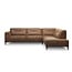 Het Anker Showroommodel Bank Dakota - 2,5 zits 1 arm links - open eiland rechts - L60 Bull Camel