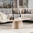 WoonStijl Salontafel Centro 135cm 3D keramiek travertin