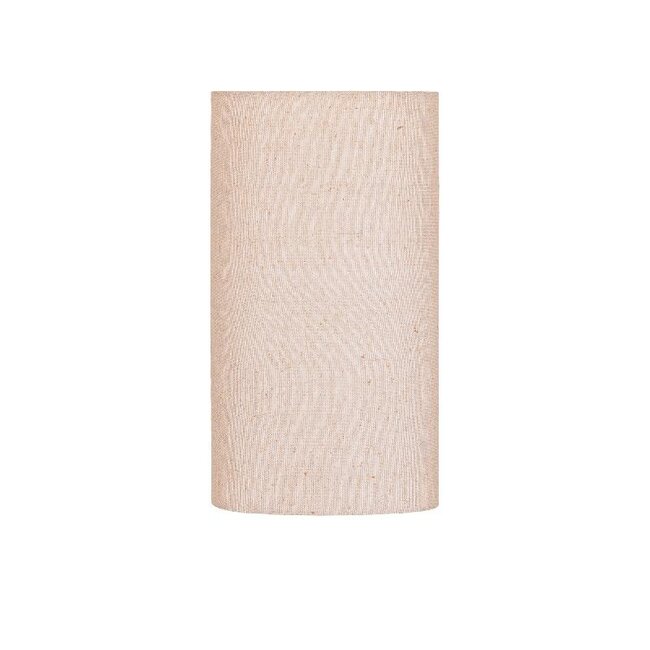 PTMD Wandlamp Devi Naturel linnen rechhoekig hoog