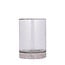 PTMD Windlicht Keylan marmeren voet met glas L