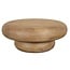 PTMD Salontafel Kedan rond lichtbruin mangohout