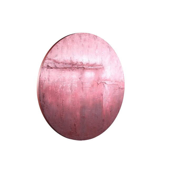 PTMD Wandpaneel Cobey Burgundy handgeschilderd canvas L