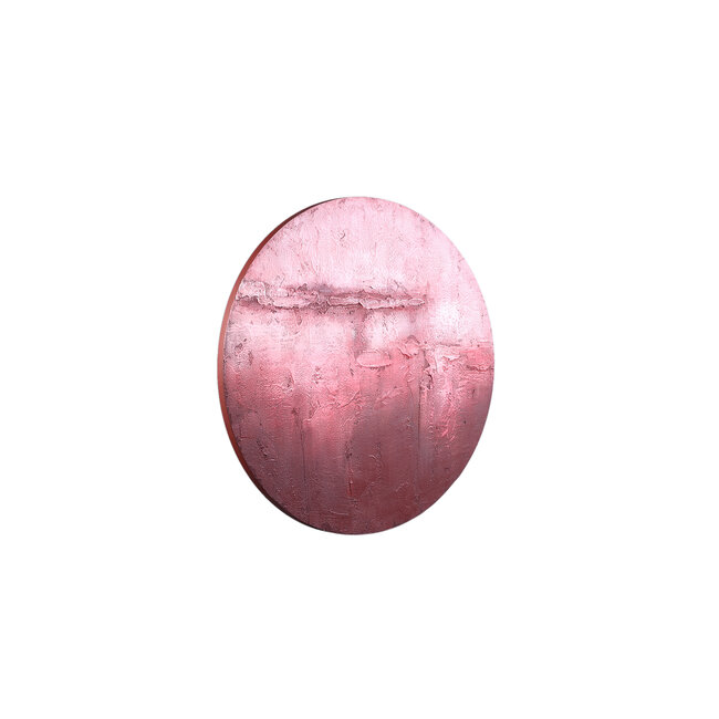 PTMD Wandpaneel Cobey Burgundy handgeschilderd canvas M