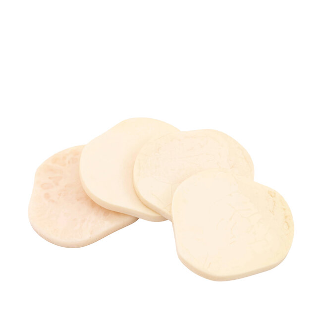 PTMD Onderzetter Damiel Wit organisch – set van 4