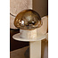 PTMD Tafellamp Jobani Beige marmer met glas L