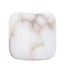 PTMD Theelicht Audin Wit Alabaster rond L