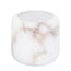 PTMD Theelicht Audin Wit Alabaster rond L