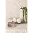 PTMD Theelicht Audin Wit Alabaster rond XS