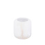PTMD Theelicht Audin Wit Alabaster rond XS