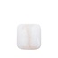 PTMD Theelicht Audin Wit Alabaster rond XS