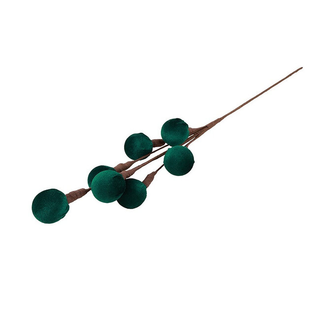 Countryfield Steker Christmas balls L groen