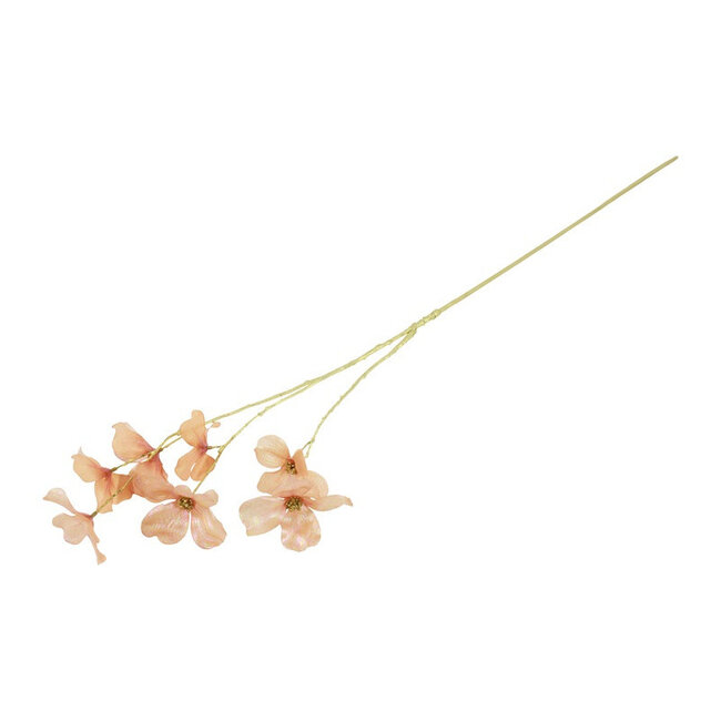Countryfield Kunstbloem Sparkly Cornus S roze / perzik